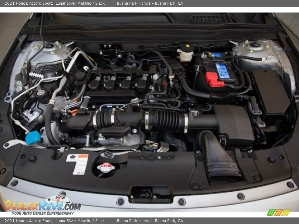 2021 Honda Accord Sport 1.5 Liter Turbocharged DOHC 16-Valve i-VTEC 4 Cylinder Engine Photo #13