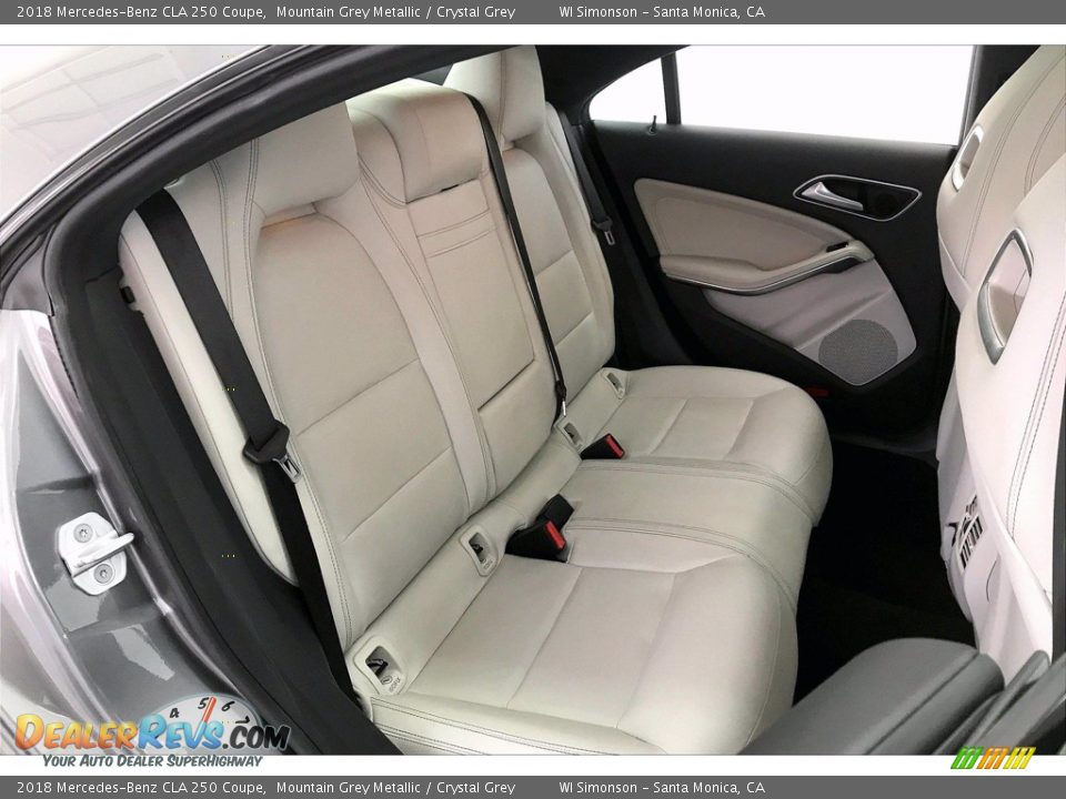 2018 Mercedes-Benz CLA 250 Coupe Mountain Grey Metallic / Crystal Grey Photo #19