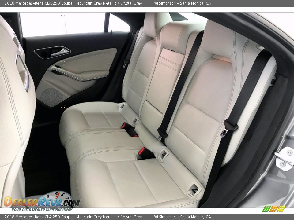 2018 Mercedes-Benz CLA 250 Coupe Mountain Grey Metallic / Crystal Grey Photo #20
