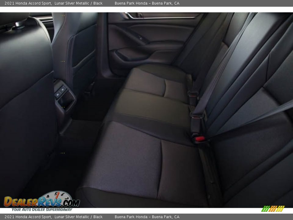 Rear Seat of 2021 Honda Accord Sport Photo #16