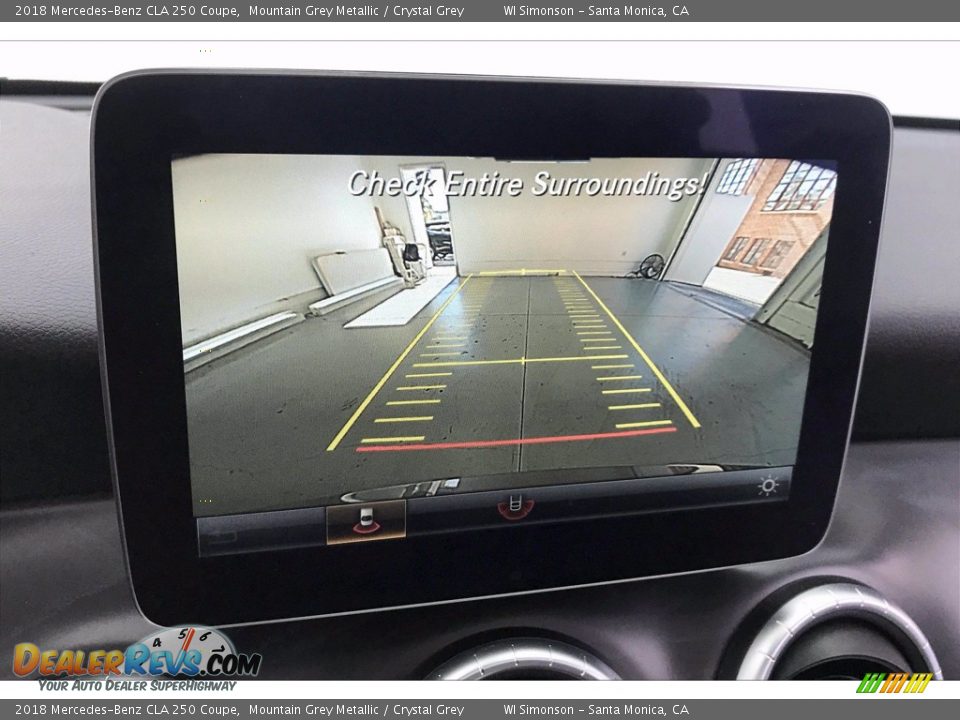 2018 Mercedes-Benz CLA 250 Coupe Mountain Grey Metallic / Crystal Grey Photo #24