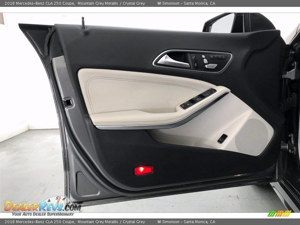 2018 Mercedes-Benz CLA 250 Coupe Mountain Grey Metallic / Crystal Grey Photo #26