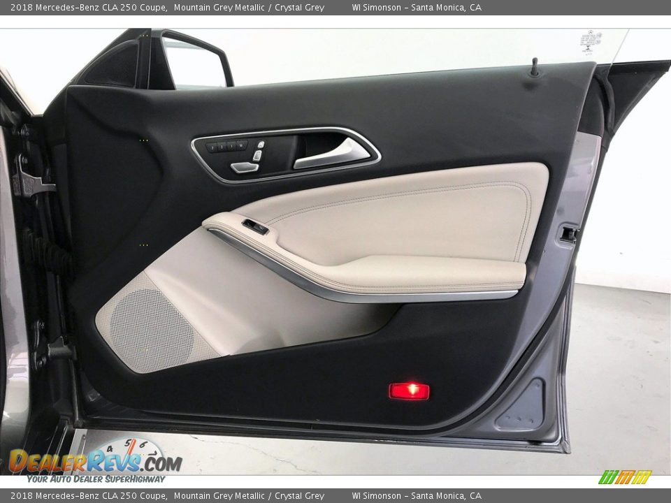 2018 Mercedes-Benz CLA 250 Coupe Mountain Grey Metallic / Crystal Grey Photo #27
