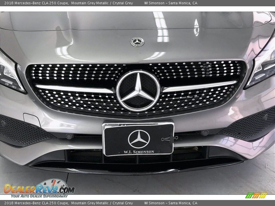 2018 Mercedes-Benz CLA 250 Coupe Mountain Grey Metallic / Crystal Grey Photo #30