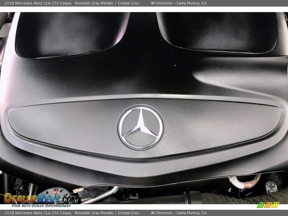 2018 Mercedes-Benz CLA 250 Coupe Mountain Grey Metallic / Crystal Grey Photo #32