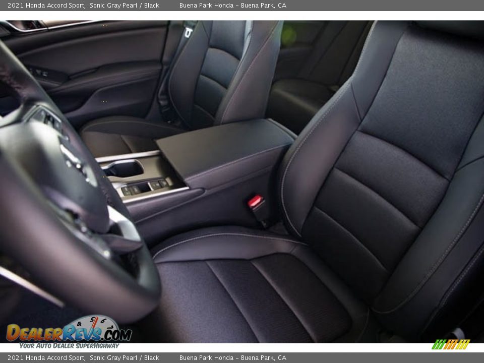 Front Seat of 2021 Honda Accord Sport Photo #25