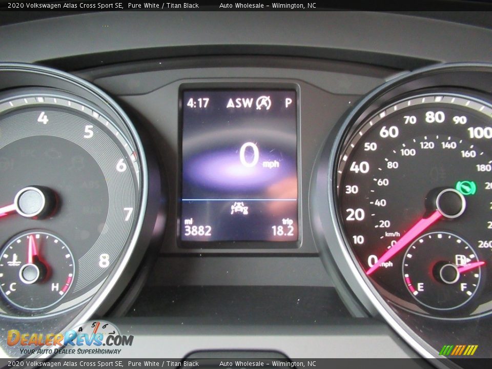 2020 Volkswagen Atlas Cross Sport SE Pure White / Titan Black Photo #15