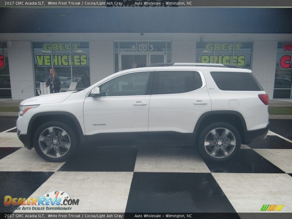 2017 GMC Acadia SLT White Frost Tricoat / Cocoa/Light Ash Gray Photo #1