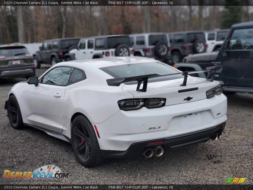 2020 Chevrolet Camaro ZL1 Coupe Summit White / Jet Black Photo #4