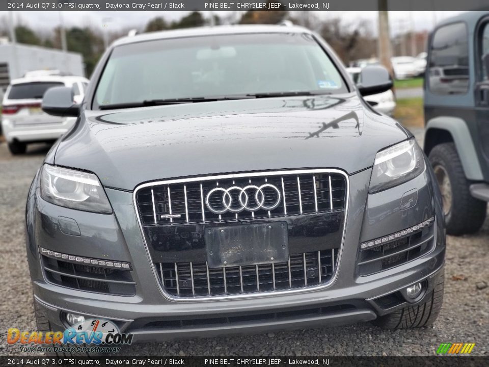 2014 Audi Q7 3.0 TFSI quattro Daytona Gray Pearl / Black Photo #2