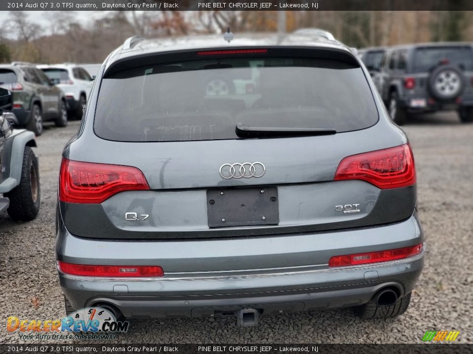 2014 Audi Q7 3.0 TFSI quattro Daytona Gray Pearl / Black Photo #3