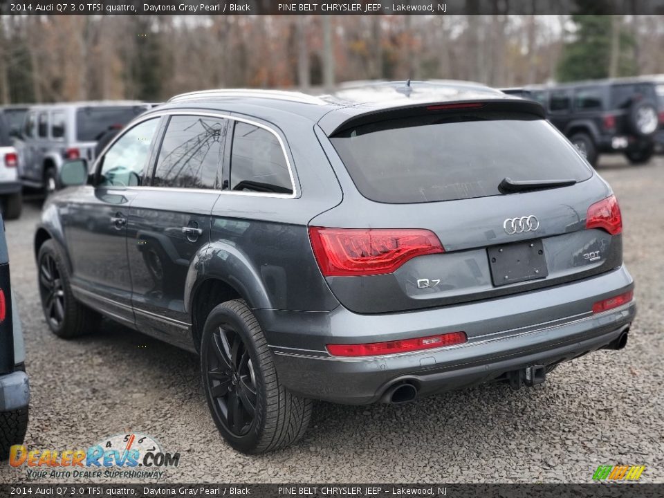 2014 Audi Q7 3.0 TFSI quattro Daytona Gray Pearl / Black Photo #4