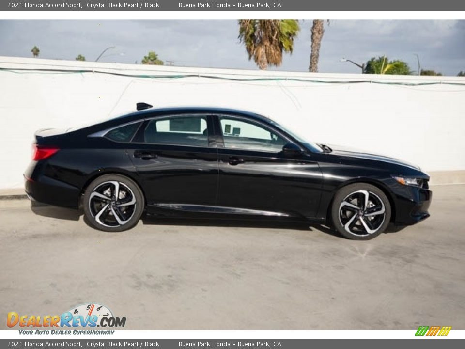 Crystal Black Pearl 2021 Honda Accord Sport Photo #8