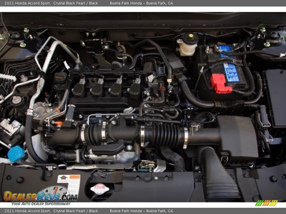 2021 Honda Accord Sport 1.5 Liter Turbocharged DOHC 16-Valve i-VTEC 4 Cylinder Engine Photo #9
