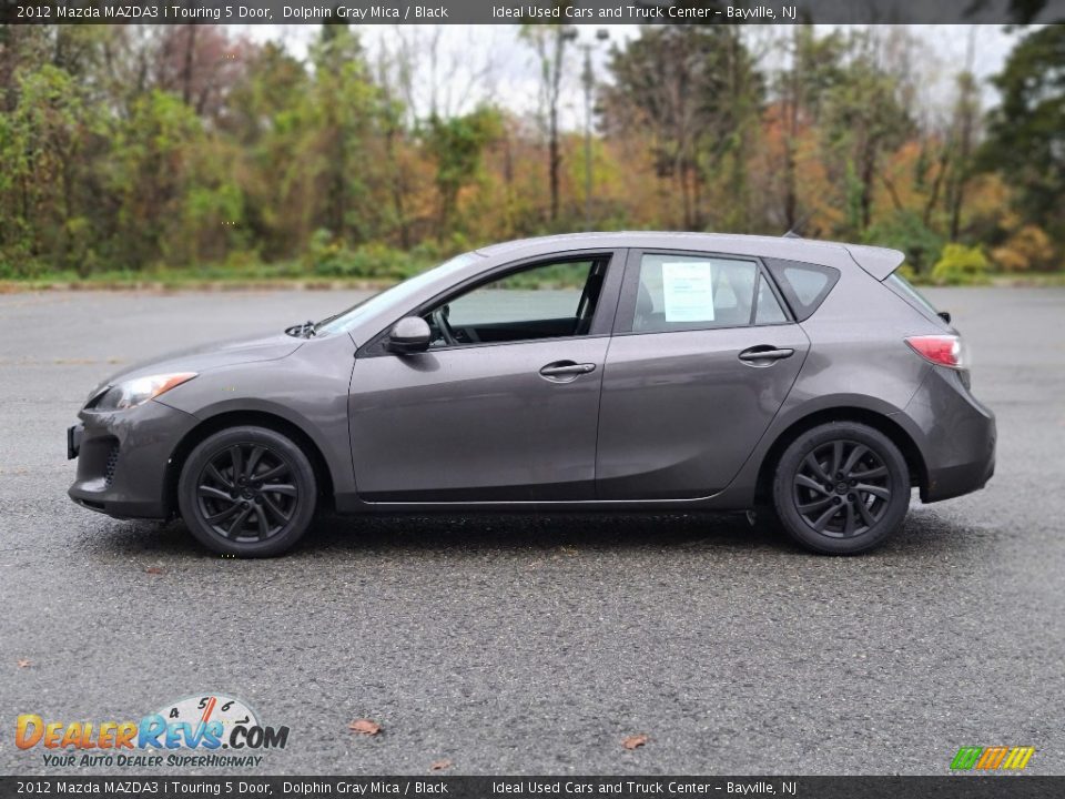 2012 Mazda MAZDA3 i Touring 5 Door Dolphin Gray Mica / Black Photo #2