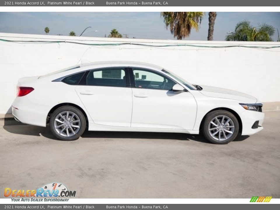 Platinum White Pearl 2021 Honda Accord LX Photo #10