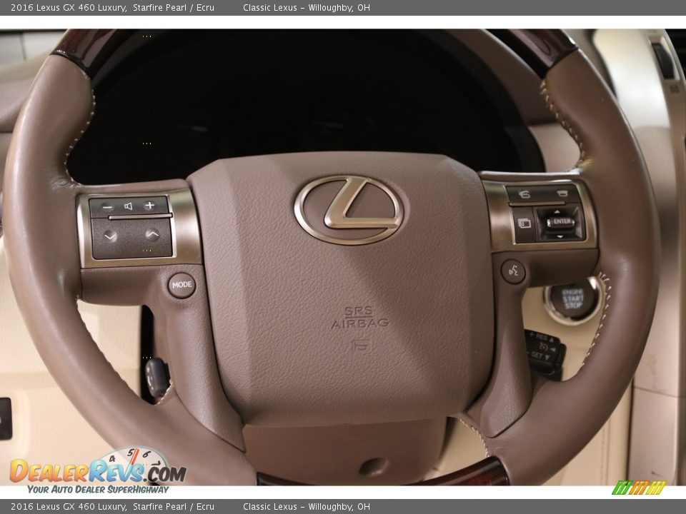 2016 Lexus GX 460 Luxury Steering Wheel Photo #10