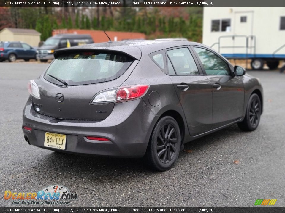 2012 Mazda MAZDA3 i Touring 5 Door Dolphin Gray Mica / Black Photo #5