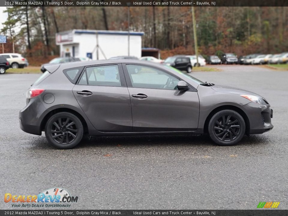 2012 Mazda MAZDA3 i Touring 5 Door Dolphin Gray Mica / Black Photo #6