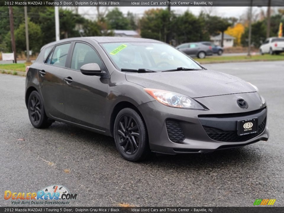 2012 Mazda MAZDA3 i Touring 5 Door Dolphin Gray Mica / Black Photo #7