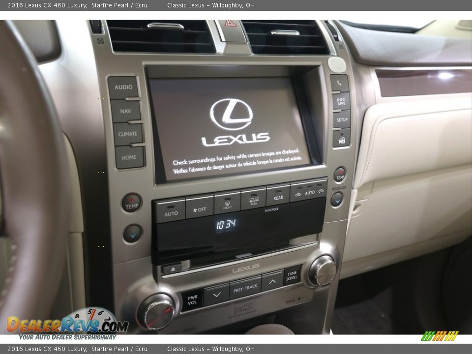 2016 Lexus GX 460 Luxury Starfire Pearl / Ecru Photo #15