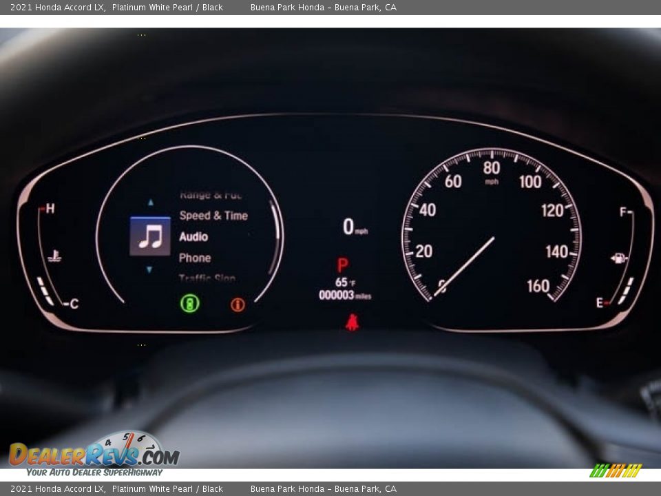 2021 Honda Accord LX Gauges Photo #20