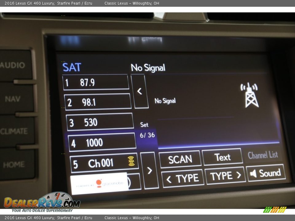 Audio System of 2016 Lexus GX 460 Luxury Photo #18