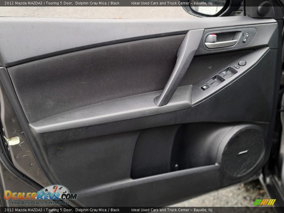 2012 Mazda MAZDA3 i Touring 5 Door Dolphin Gray Mica / Black Photo #14
