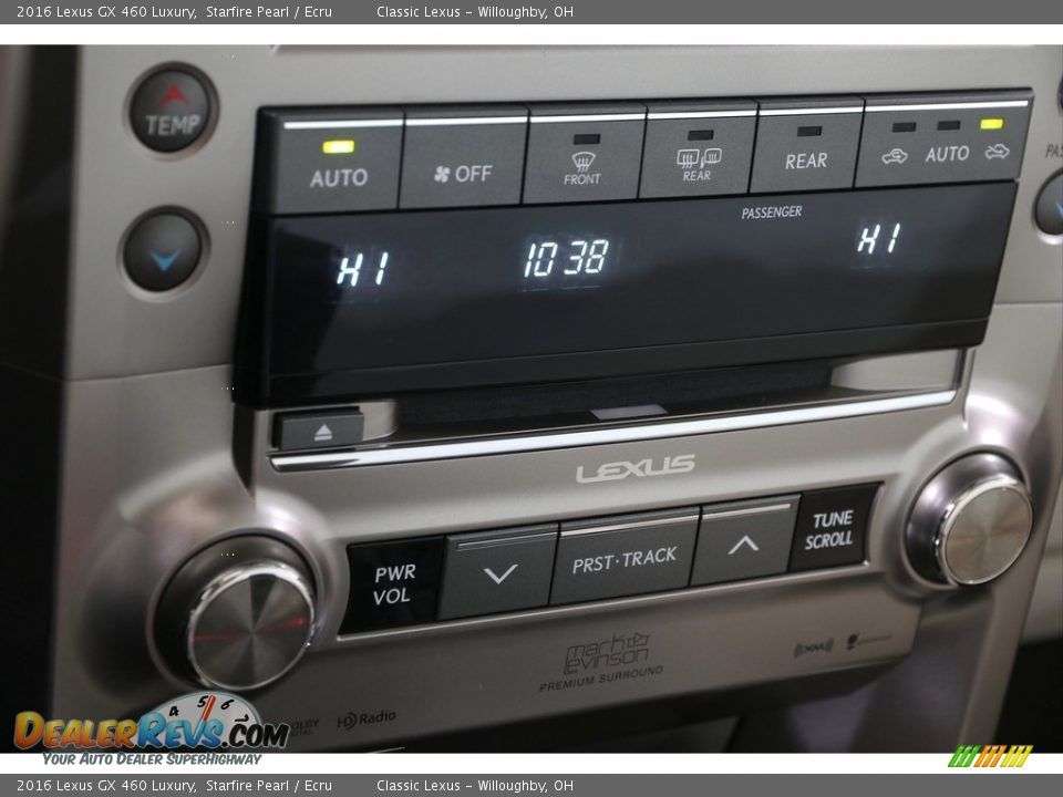 Controls of 2016 Lexus GX 460 Luxury Photo #28