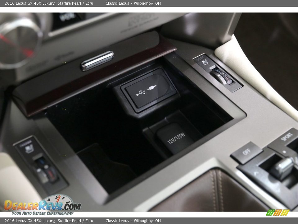 2016 Lexus GX 460 Luxury Starfire Pearl / Ecru Photo #30