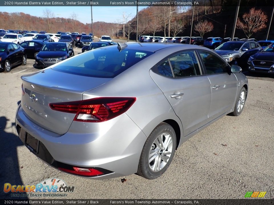 2020 Hyundai Elantra Value Edition Stellar Silver / Black Photo #2