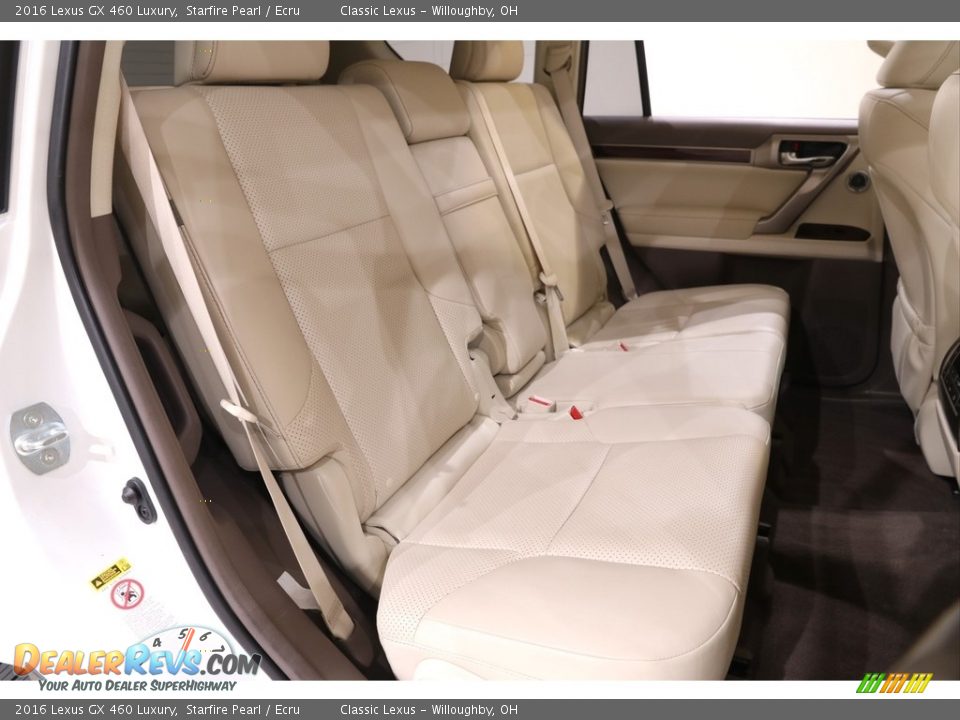 Rear Seat of 2016 Lexus GX 460 Luxury Photo #36