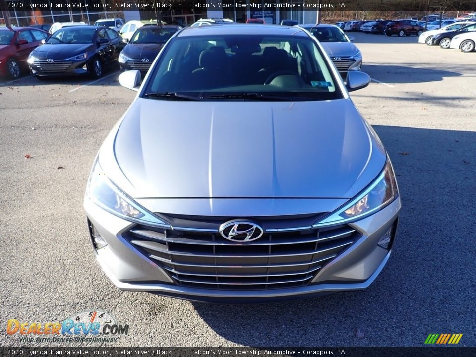 2020 Hyundai Elantra Value Edition Stellar Silver / Black Photo #4