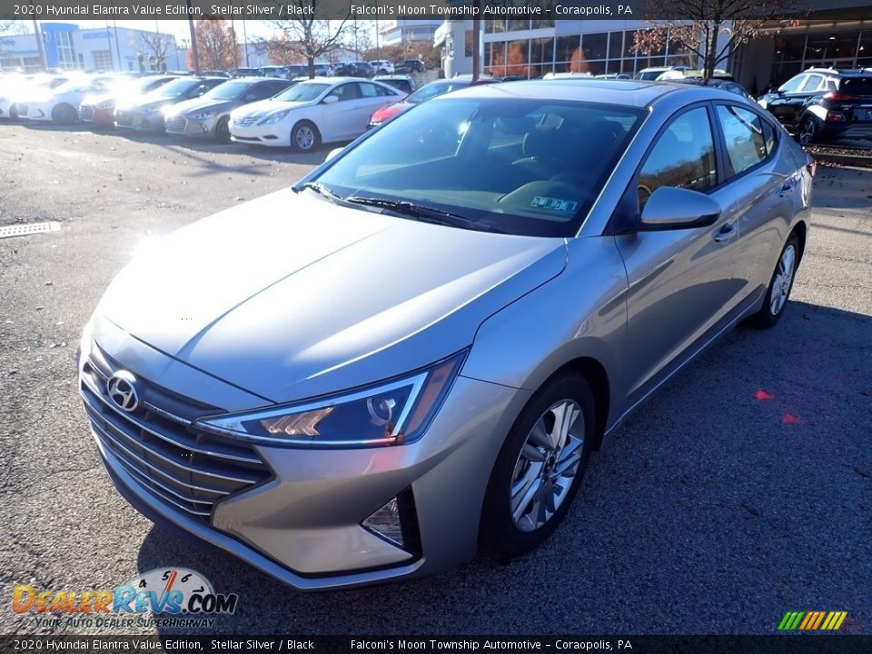 2020 Hyundai Elantra Value Edition Stellar Silver / Black Photo #5