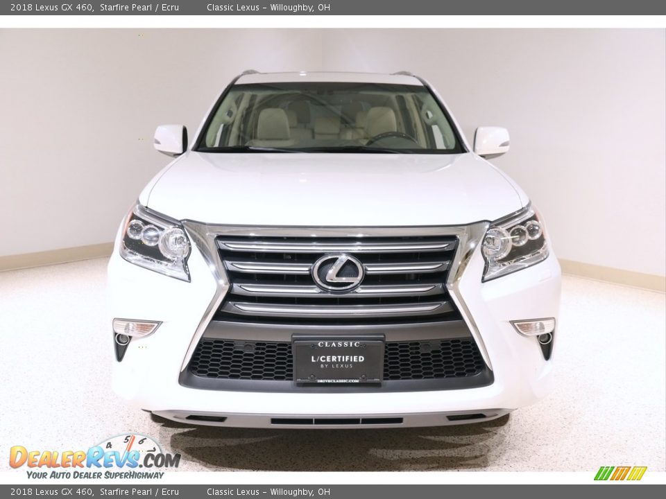 2018 Lexus GX 460 Starfire Pearl / Ecru Photo #2