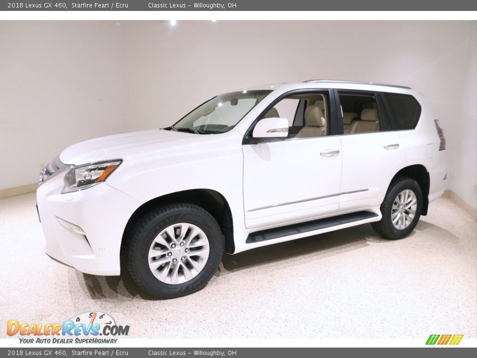 2018 Lexus GX 460 Starfire Pearl / Ecru Photo #3