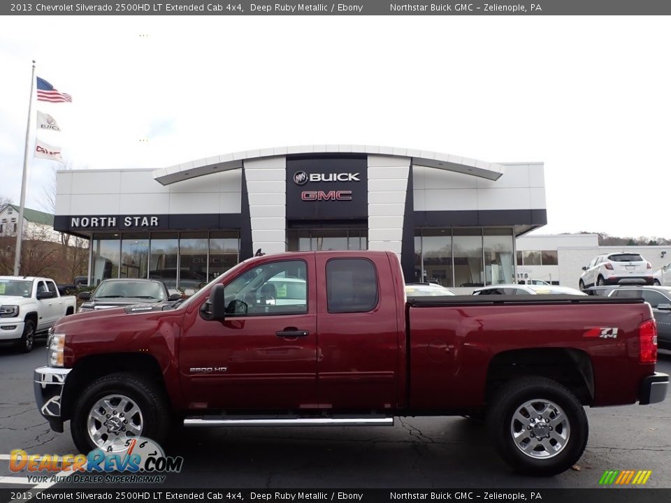 2013 Chevrolet Silverado 2500HD LT Extended Cab 4x4 Deep Ruby Metallic / Ebony Photo #1