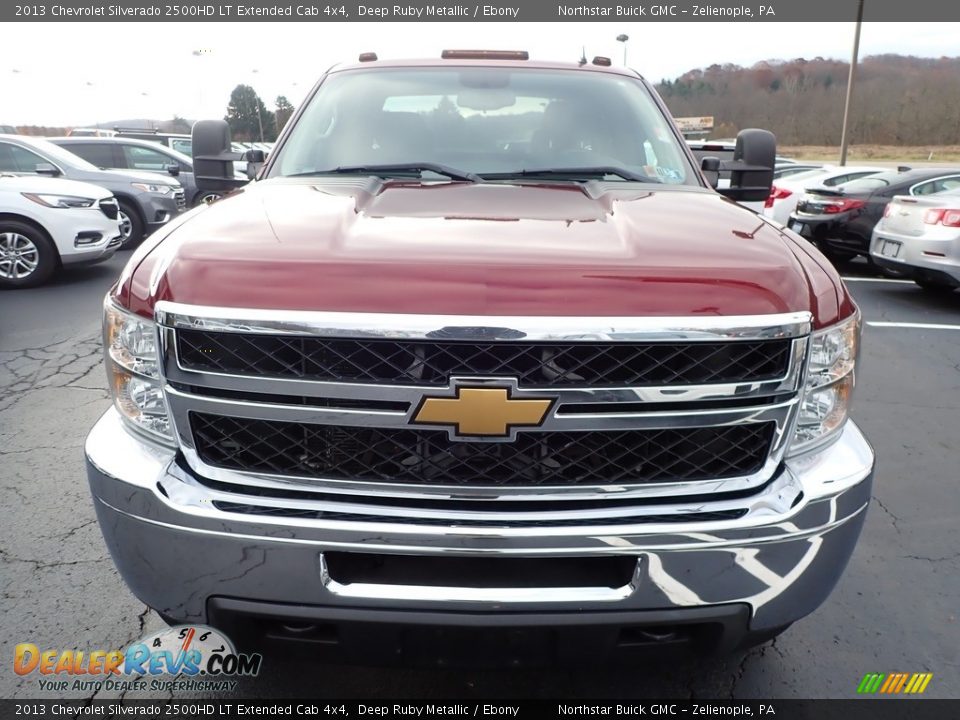 2013 Chevrolet Silverado 2500HD LT Extended Cab 4x4 Deep Ruby Metallic / Ebony Photo #3