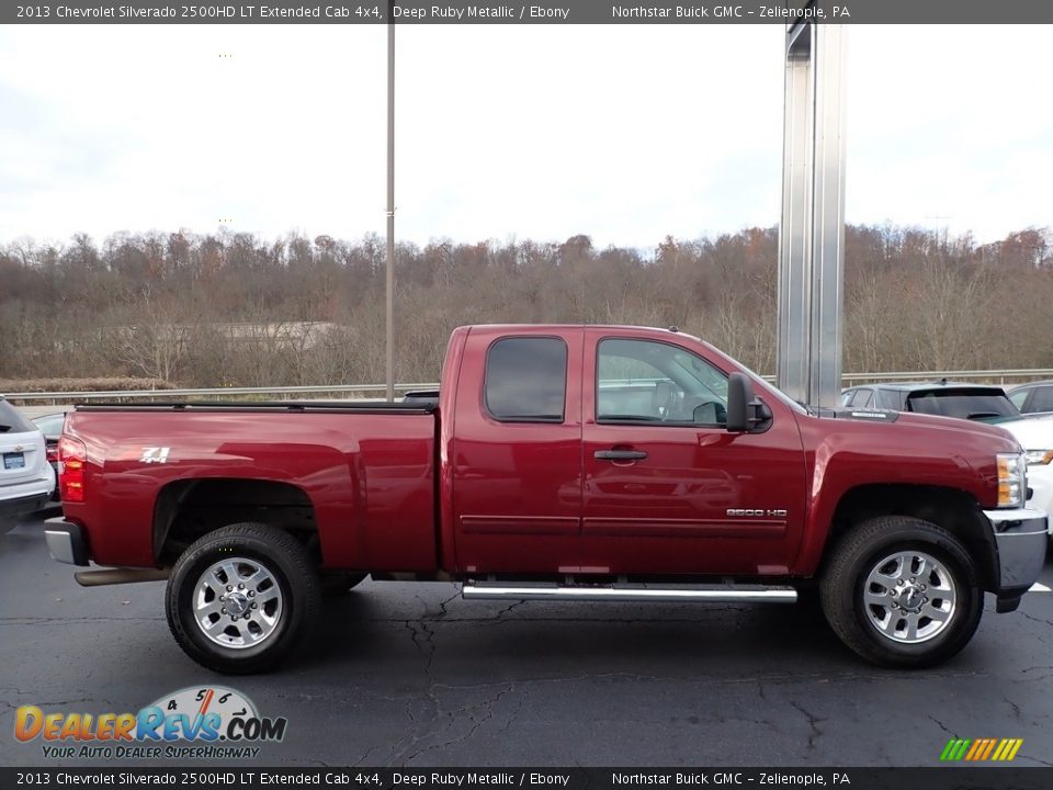 2013 Chevrolet Silverado 2500HD LT Extended Cab 4x4 Deep Ruby Metallic / Ebony Photo #5