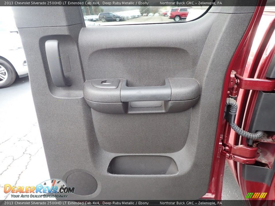 2013 Chevrolet Silverado 2500HD LT Extended Cab 4x4 Deep Ruby Metallic / Ebony Photo #8