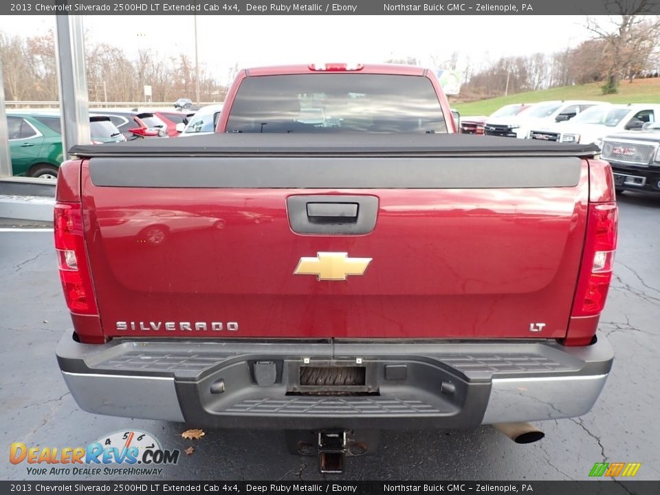 2013 Chevrolet Silverado 2500HD LT Extended Cab 4x4 Deep Ruby Metallic / Ebony Photo #11