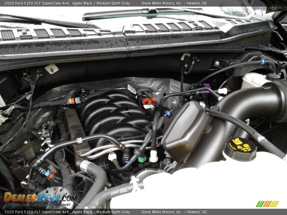 2020 Ford F150 XLT SuperCrew 4x4 5.0 Liter DOHC 32-Valve Ti-VCT E85 V8 Engine Photo #10