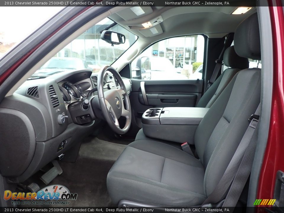 2013 Chevrolet Silverado 2500HD LT Extended Cab 4x4 Deep Ruby Metallic / Ebony Photo #18
