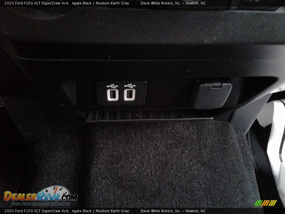 2020 Ford F150 XLT SuperCrew 4x4 Agate Black / Medium Earth Gray Photo #27