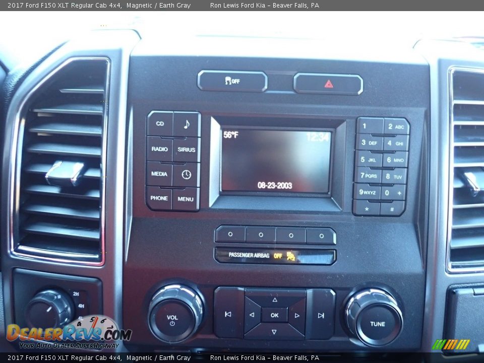2017 Ford F150 XLT Regular Cab 4x4 Magnetic / Earth Gray Photo #14