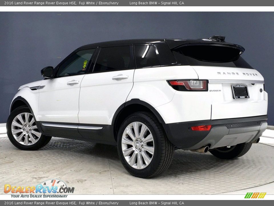 2016 Land Rover Range Rover Evoque HSE Fuji White / Ebony/Ivory Photo #10