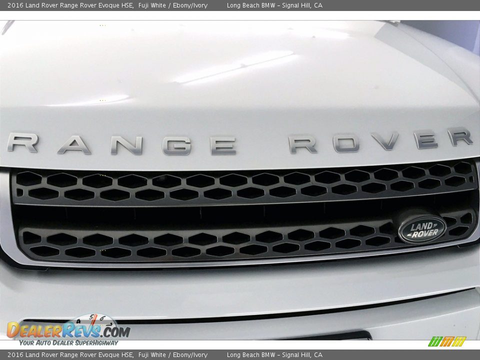 2016 Land Rover Range Rover Evoque HSE Fuji White / Ebony/Ivory Photo #33