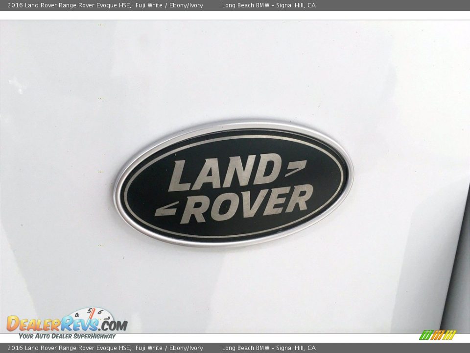 2016 Land Rover Range Rover Evoque HSE Fuji White / Ebony/Ivory Photo #34