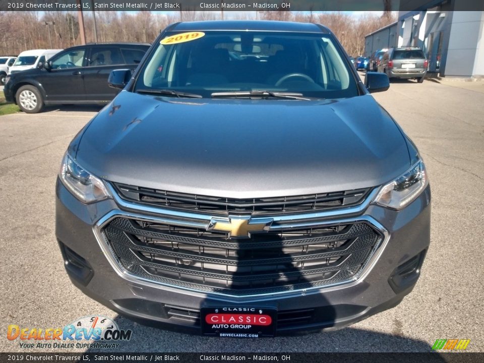 2019 Chevrolet Traverse LS Satin Steel Metallic / Jet Black Photo #4