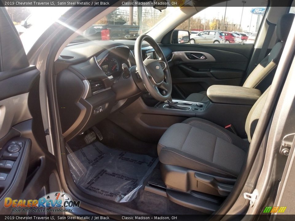 2019 Chevrolet Traverse LS Satin Steel Metallic / Jet Black Photo #10